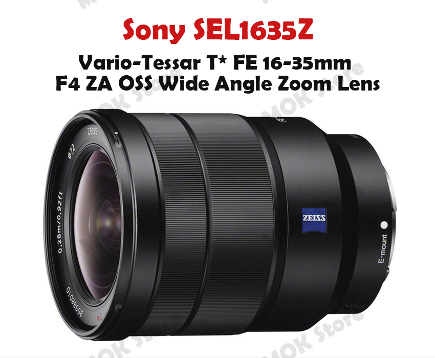 Sony SEL1635Z Vario-Tessar T* FE 16-35 F4 ZA OSS Interchangeable